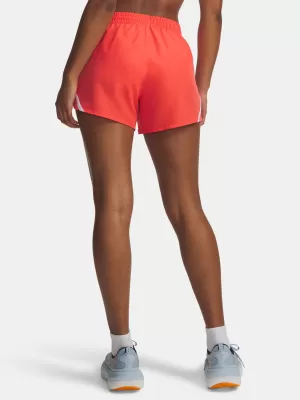 Ženske kratke hlače UNDER ARMOUR UA FLY BY 3'' SHORTS 1382438-690 RDEČA