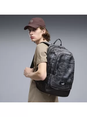 Nahrbtnik PUMA ACADEMY AOP BACKPACK 09115026 RAVNO SREDNJE SIVA/KAMUFLAŽNA AOP