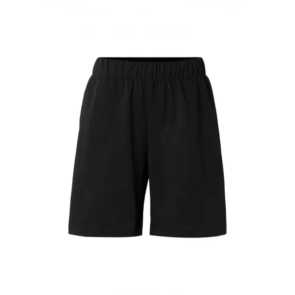  Ženske kratke hlače URBAN CLASSICS TB8180 ČRNA 