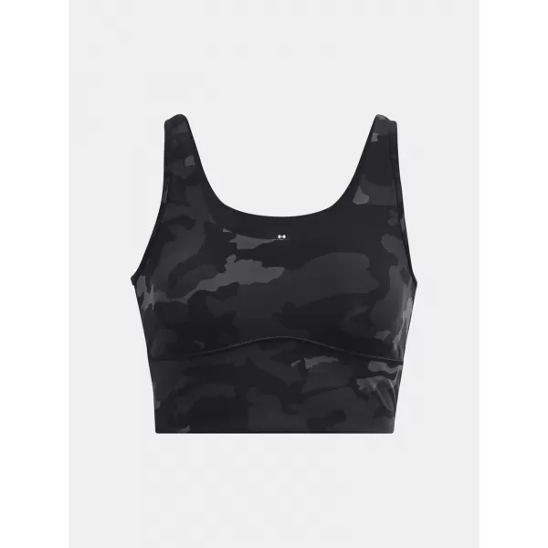  Ženski brezrokavnik UNDER ARMOUR MERIDIAN FITTED CROPTANKPRNT 1380983-021 ČRNA 