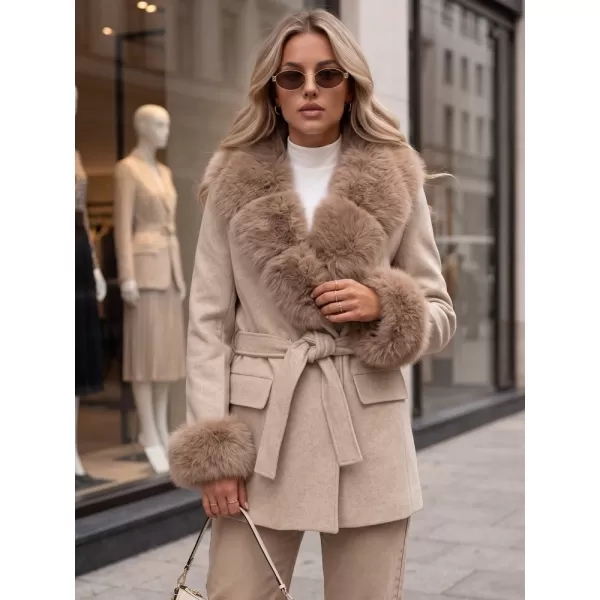  Ženski plašč DSTREET TY6078 BEŽ 