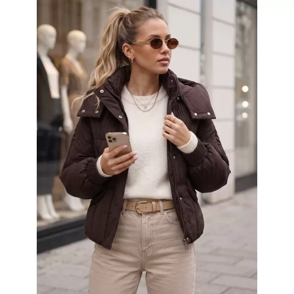  Ženska jakna DSTREET TY6039 RJAVA 