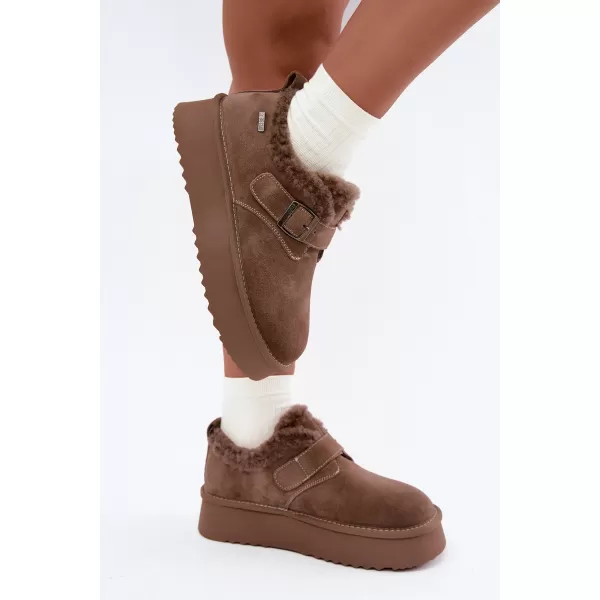  Ženski snežaki BIG STAR SHOES UU274318 BEŽ 