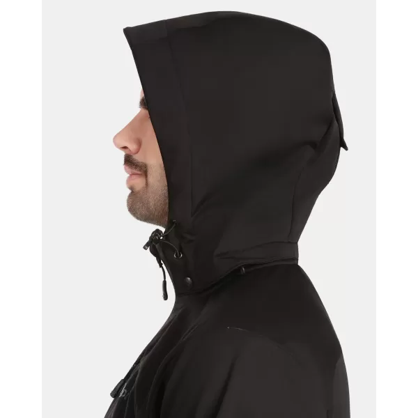  Moška softshell jakna KILPI ONTAVIO-M 1M0112KI ČRNA 