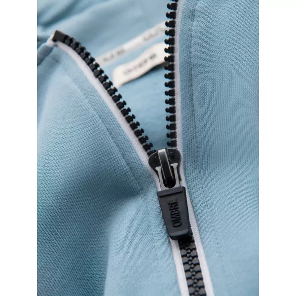  Moški pulover OMBRE OM-SSBZ-0272 MODRA 