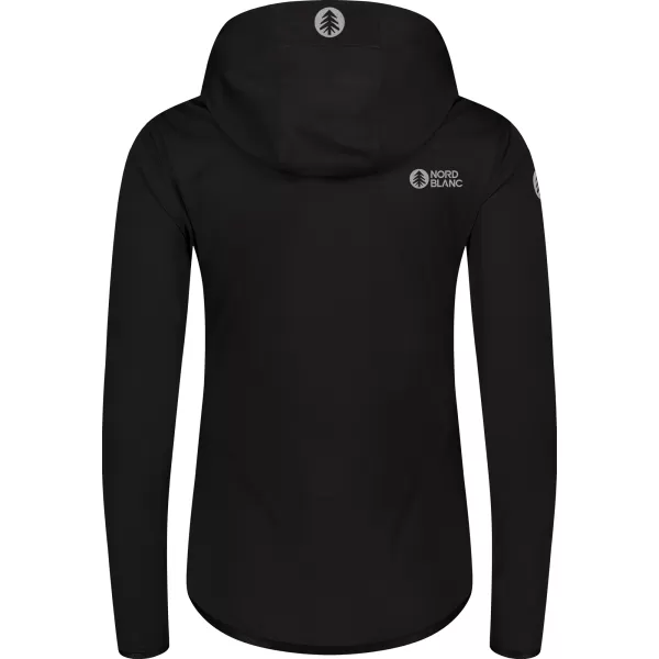  Ženska softshell jakna NORDBLANC OUTLAND NBSSL8324 ČRNA 