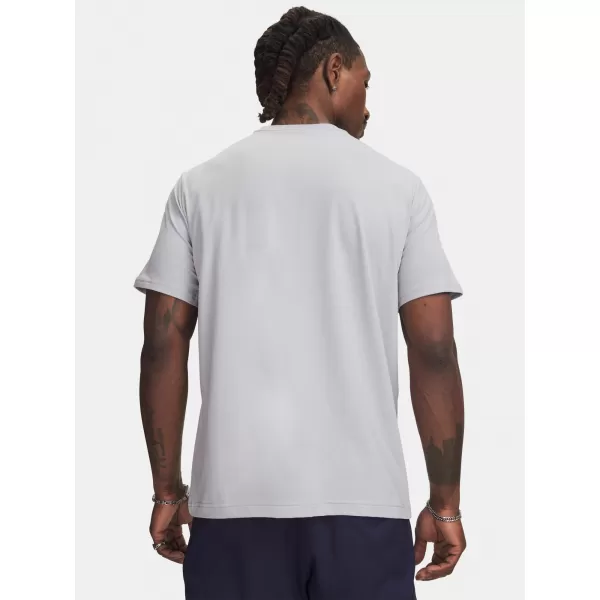  Moška majica s kratkimi rokavi UNDER ARMOUR M 60/40S ARMOR GLOBE SS 6009261-011 SIVA 