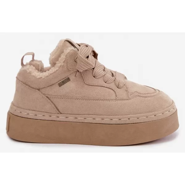  Ženski snežaki BIG STAR SHOES UU274187 BEŽ 