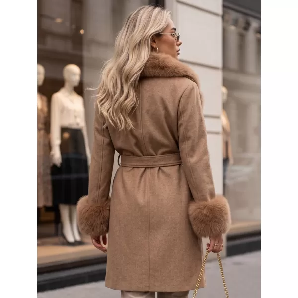  Ženski plašč DSTREET TY6075 KARAMELA 