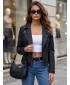 Ženska jakna DSTREET TY5713 ČRNA