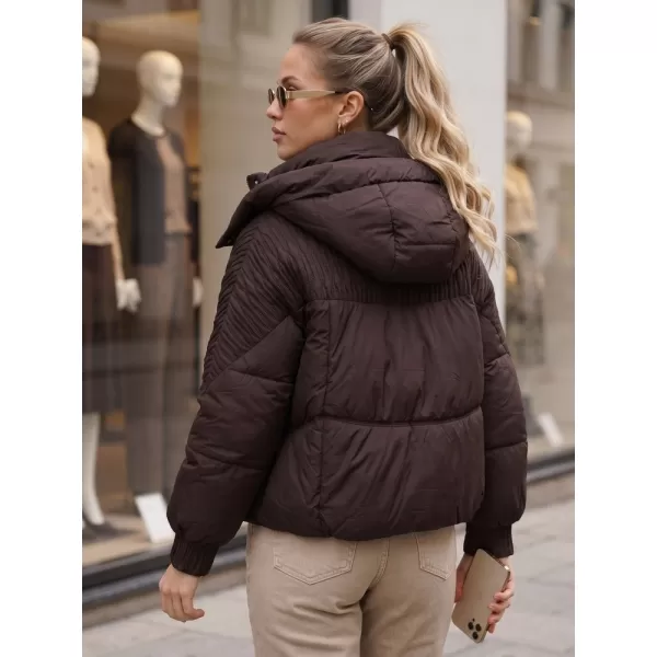  Ženska jakna DSTREET TY6039 RJAVA 