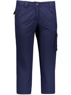 Ženske 3/4 hlače ALPINE PRO LINNA TEMNO MODRA