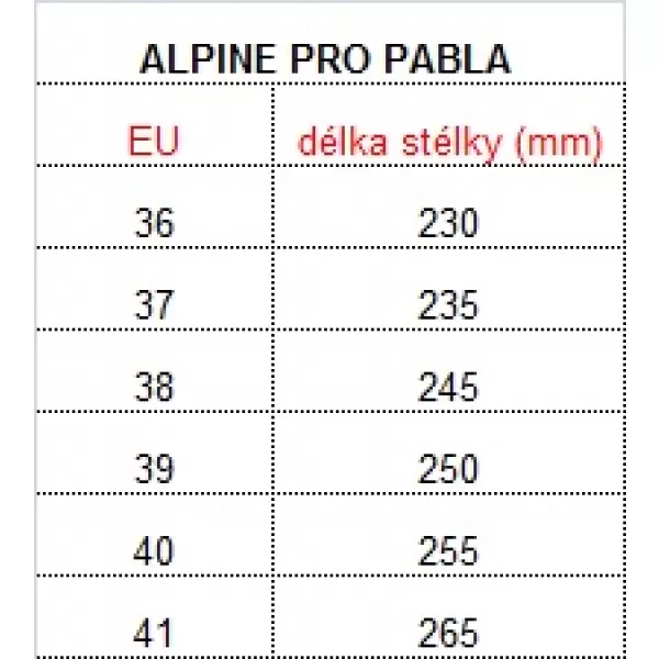  Ženski gležnjarji ALPINE PRO PABLA SVETLO RJAVA 