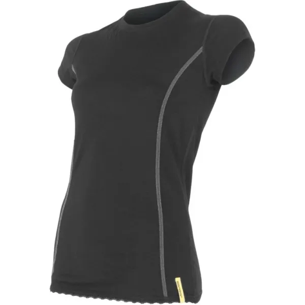  Ženska termo majica SENSOR MERINO ACTIVE 11109026 ČRNA 
