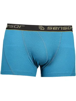 Moške boksarice SENSOR Double Face Merino Wool MODRA