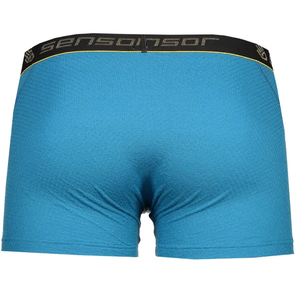  Moške boksarice SENSOR Double Face Merino Wool MODRA 