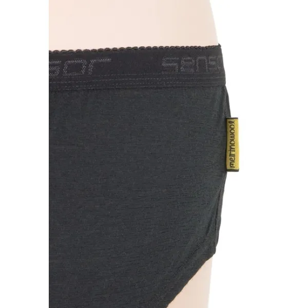  Žensko termo perilo SENSOR MERINO ACTIVE ČRNA 
