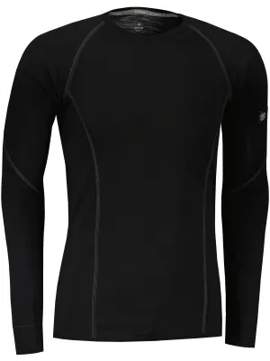 Moško termo perilo SENSOR MERINO ACTIVE ČRNA