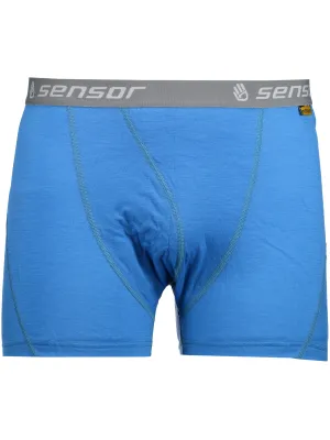 Moške boksarice SENSOR MERINO ACTIVE MODRA