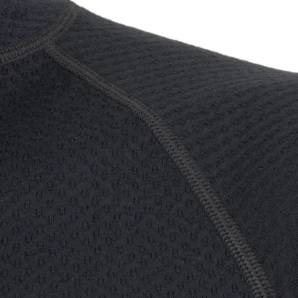  Moško funkcijsko spodnje perilo SENSOR Double Face Merino Wool rolák zip ČRNA 