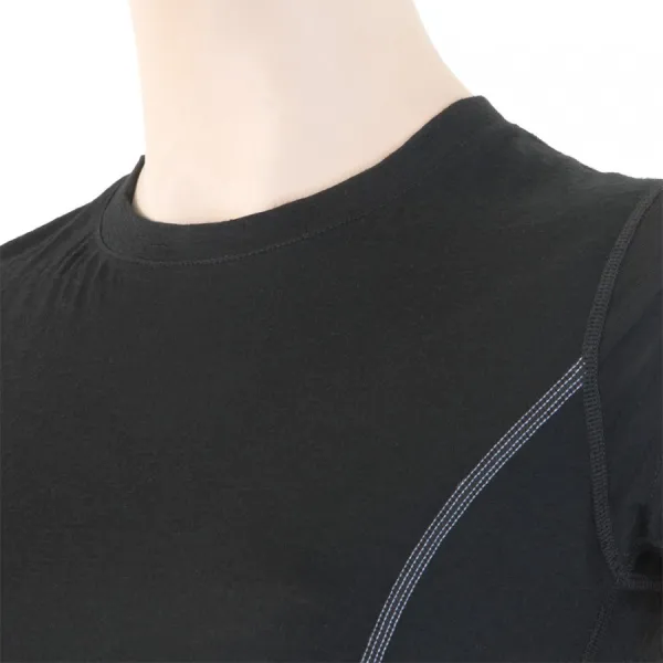  Ženska termo majica SENSOR MERINO ACTIVE 11109026 ČRNA 