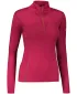 Žensko termo perilo SENSOR MERINO ACTIVE dl. rukáv zip LILA