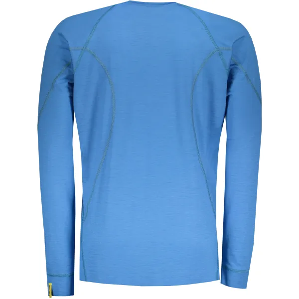  Moška termo majica z dolgimi rokavi SENSOR MERINO ACTIVE 12110020 MODRA 