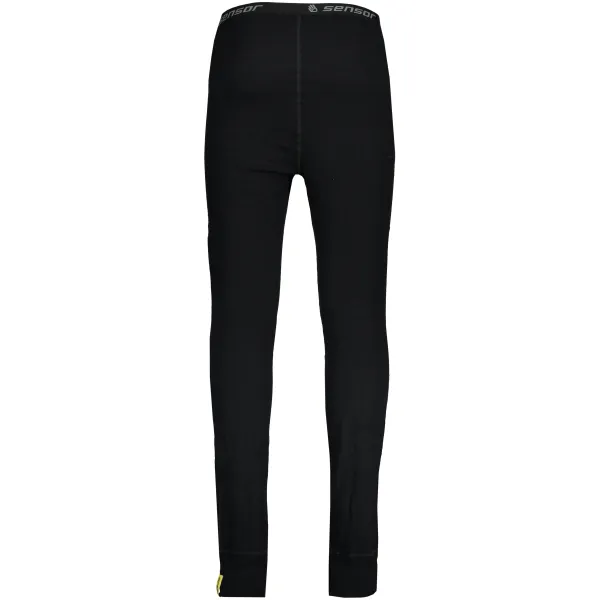  Moške termo hlače DOUBLE FACE MERINO WOOL ČRNA 