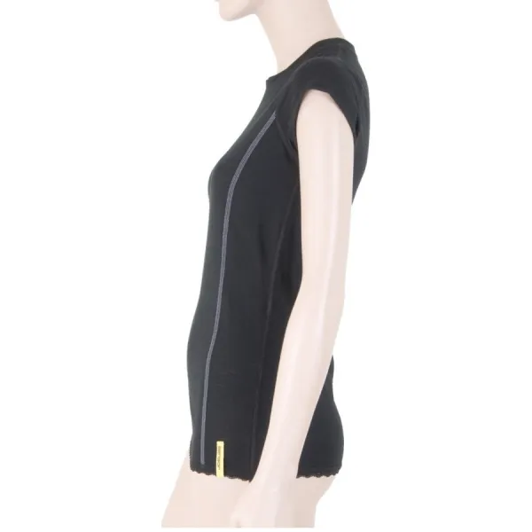  Ženska termo majica SENSOR MERINO ACTIVE 11109026 ČRNA 