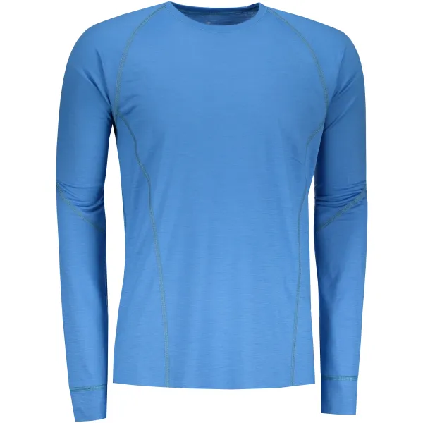  Moška termo majica z dolgimi rokavi SENSOR MERINO ACTIVE 12110020 MODRA 
