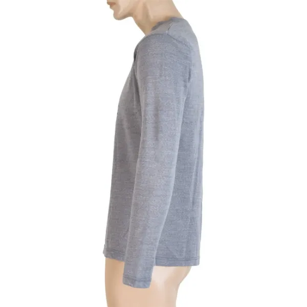  Moško termo perilo SENSOR MERINO ACTIVE PT COMPASS dl. rukáv 16200099-00 SIVA 