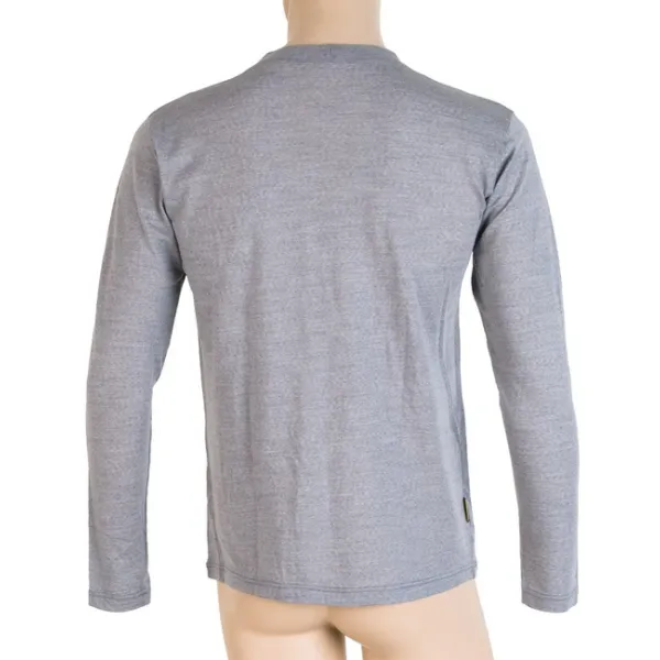  Moško termo perilo SENSOR MERINO ACTIVE PT COMPASS dl. rukáv 16200099-00 SIVA 