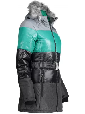 Ženska zimska jakna ALPINE PRO MARRIOTA LJCK168 ČRNA