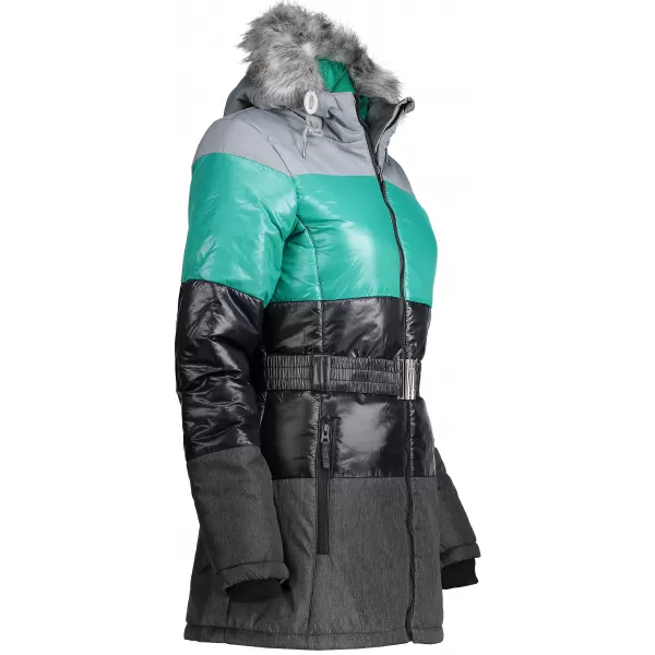  Ženska zimska jakna ALPINE PRO MARRIOTA LJCK168 ČRNA 