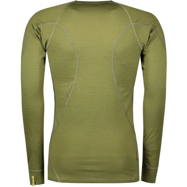  Moško termo perilo SENSOR MERINO ACTIVE dl. rukáv 17200019 SAFARI 