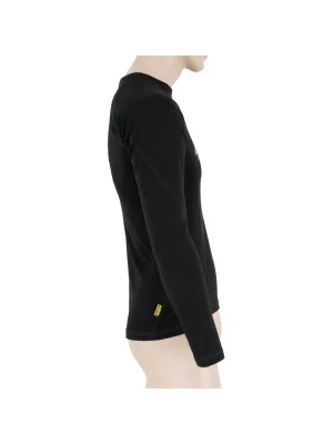 Moška termo majica z dolgimi rokavi SENSOR MERINO DF ADVENTURE 17200032 ČRNA
