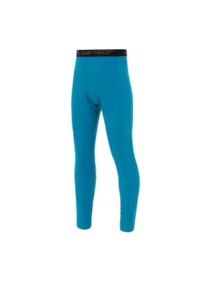 Otroške termo spodnje hlače SENSOR MERINO DOUBLE FACE 17200039 MODRA
