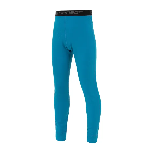  Otroške termo spodnje hlače SENSOR MERINO DOUBLE FACE 17200039 MODRA 