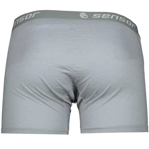  Moške boksarice SENSOR MERINO ACTIVE 17200023 SVETLO SIVA 