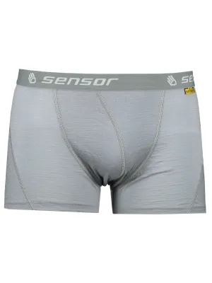 Moške boksarice SENSOR MERINO ACTIVE 17200023 SVETLO SIVA