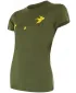 Ženska termo majica s kratkimi rokavi SENSOR MERINO ACTIVE PT SWALLOW 17200028 SAFARI