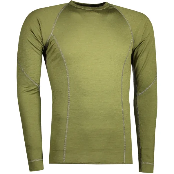  Moško termo perilo SENSOR MERINO ACTIVE dl. rukáv 17200019 SAFARI 