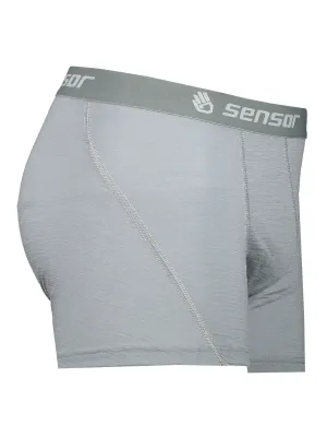 Moške boksarice SENSOR MERINO ACTIVE 17200023 SVETLO SIVA