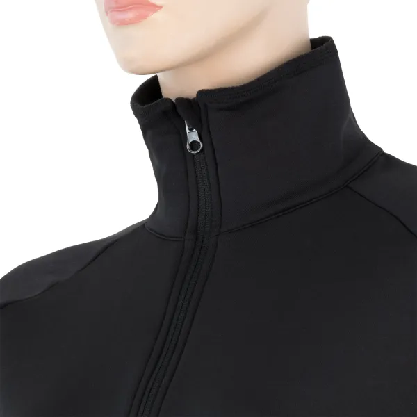  Ženski pulover SENSOR TECNOSTRETCH PATTERN celozip 17200076 ČRNA 
