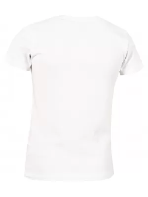 Otroci T -majica s kratkimi rokavi ALPINE PRO AXISO 2 KTSL097 BELA
