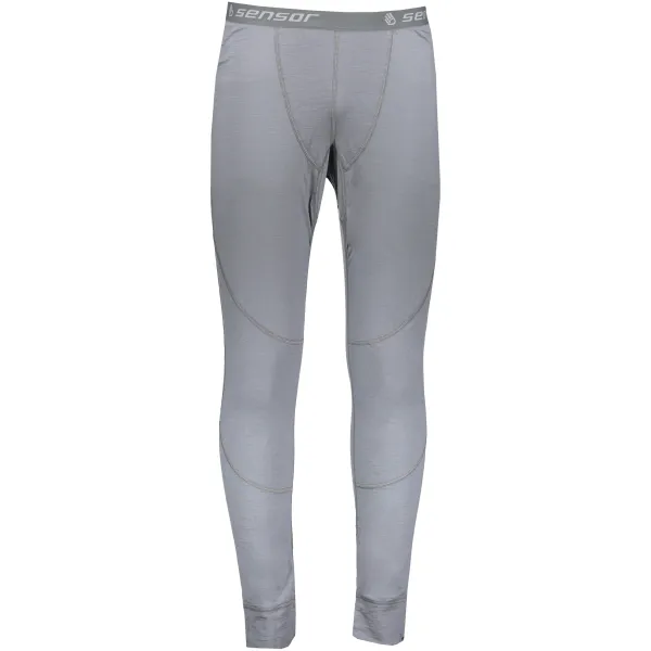  Moško termo perilo SENSOR MERINO ACTIVE spodky 17200021 SVETLO SIVA 