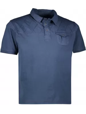 Moška T -majica ALPINE PRO BORK MTSL297 TEMNO MODRA