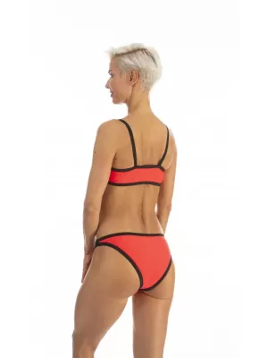 Ženske kopalke - spodnji del NORDBLANC NAUGHTY NBSSS6764B FLUORESCENTNO ROZA