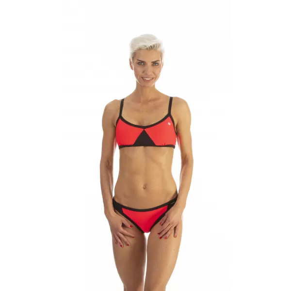 Ženske kopalke - spodnji del NORDBLANC NAUGHTY NBSSS6764B FLUORESCENTNO ROZA 