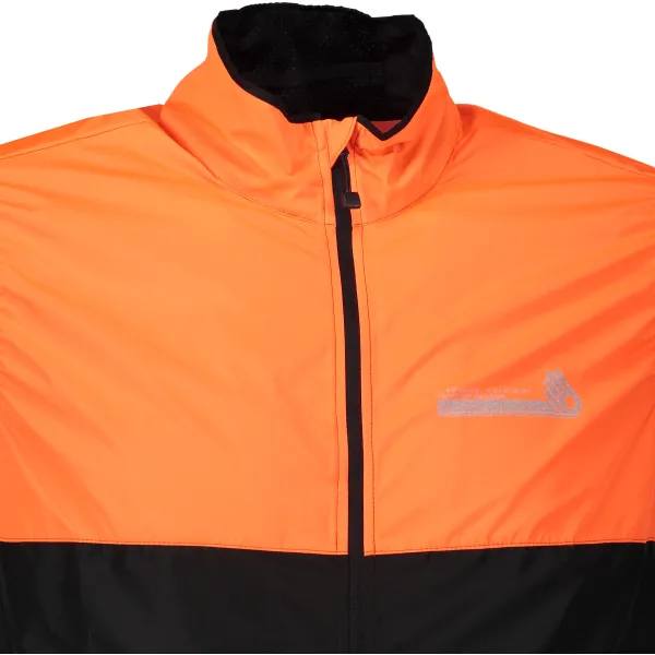  Moški športni telovnik SENSOR NEON 18100039 ČRNA/ODSEVNO ORANŽNA 